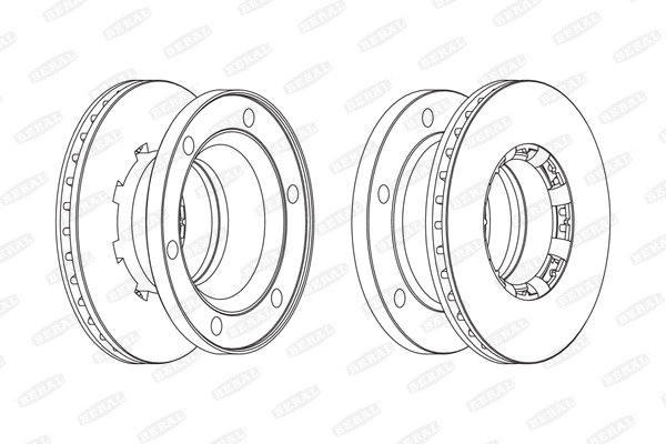 BCR175A BERAL Тормозной диск (фото 1)