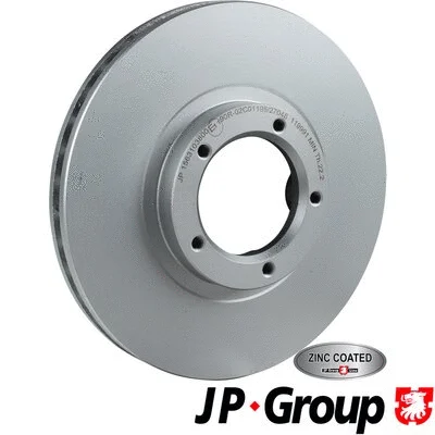 1563103800 JP GROUP Тормозной диск (фото 1)