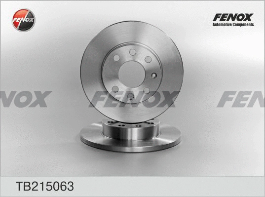 TB215063 FENOX Тормозной диск (фото 1)