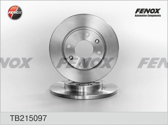 TB215097 FENOX Тормозной диск (фото 1)