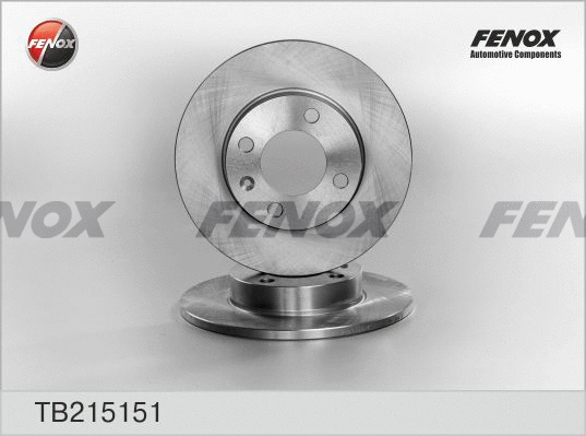 TB215151 FENOX Тормозной диск (фото 1)