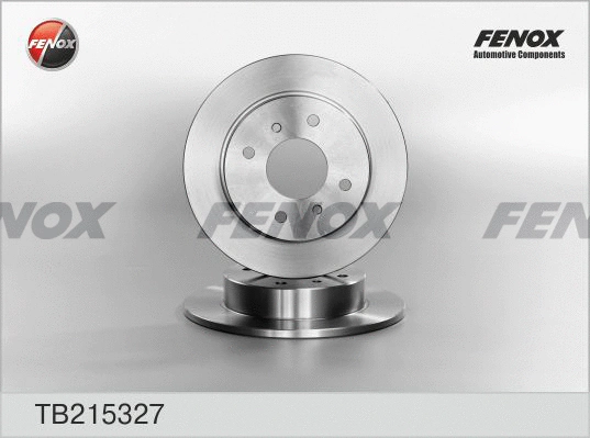 TB215327 FENOX Тормозной диск (фото 1)