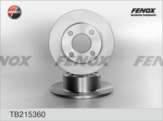 TB215360 FENOX Тормозной диск (фото 1)