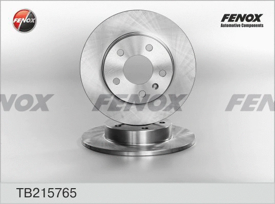 TB215765 FENOX Тормозной диск (фото 1)
