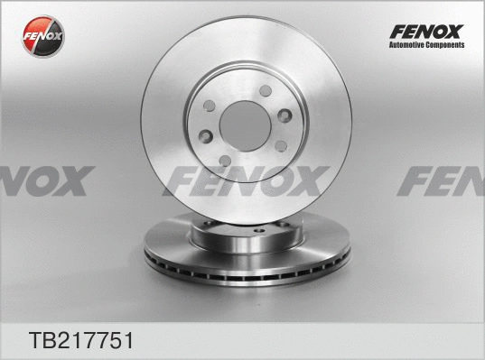 TB217751 FENOX Тормозной диск (фото 1)