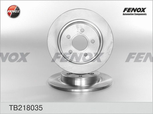 TB218035 FENOX Тормозной диск (фото 1)