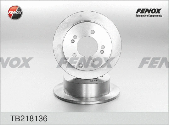 TB218136 FENOX Тормозной диск (фото 1)
