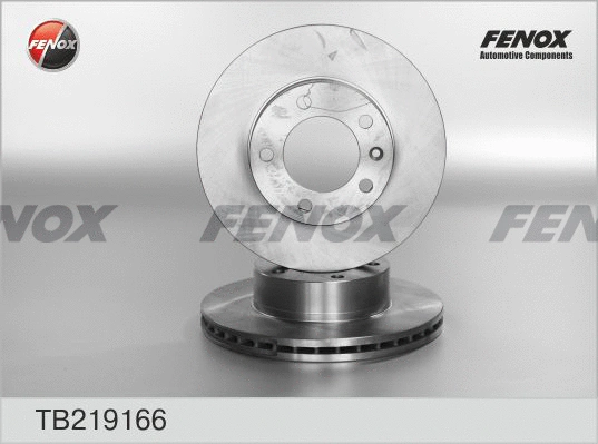 TB219166 FENOX Тормозной диск (фото 1)