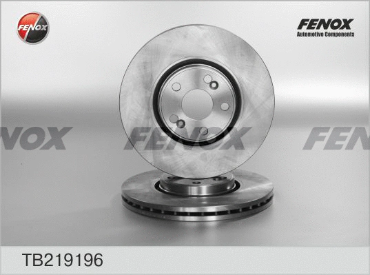 TB219196 FENOX Тормозной диск (фото 1)