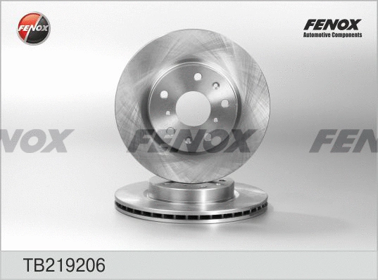 TB219206 FENOX Тормозной диск (фото 1)