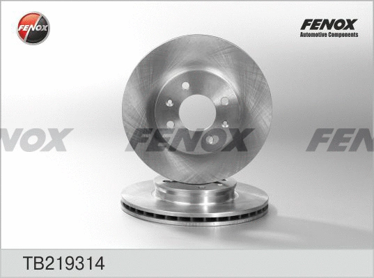 TB219314 FENOX Тормозной диск (фото 1)