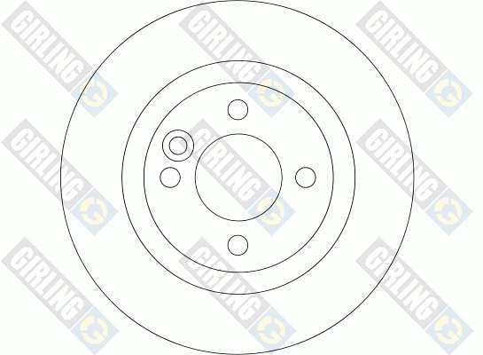 6041984 GIRLING Тормозной диск (фото 2)