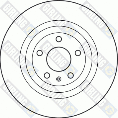 6048185 GIRLING Тормозной диск (фото 2)