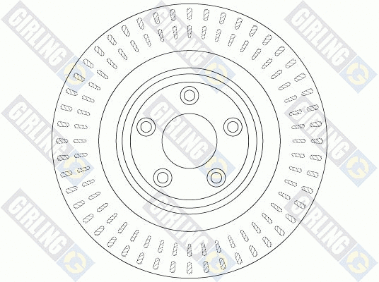 6062952 GIRLING Тормозной диск (фото 1)