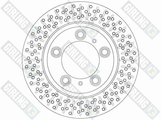 6062985 GIRLING Тормозной диск (фото 2)