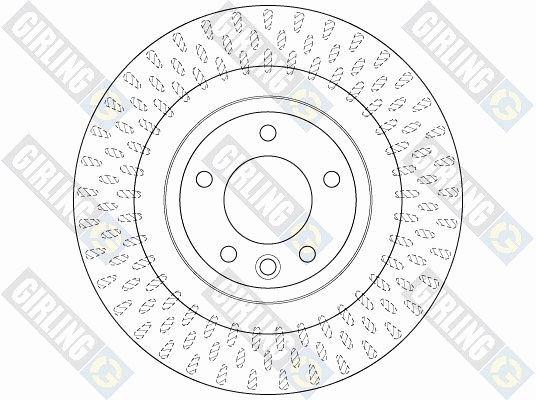 6065285 GIRLING Тормозной диск (фото 1)
