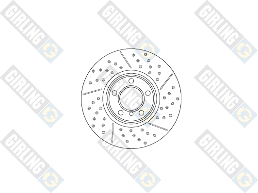 6066045 GIRLING Тормозной диск (фото 1)
