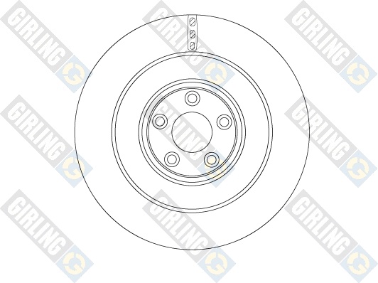 6066545 GIRLING Тормозной диск (фото 1)