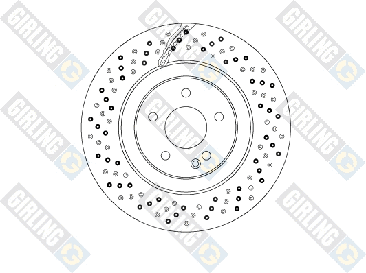 6067415 GIRLING Тормозной диск (фото 1)