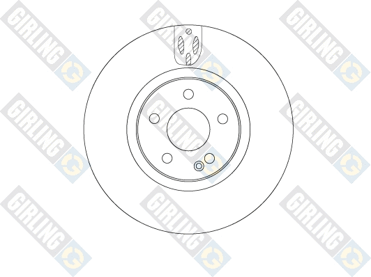 6067445 GIRLING Тормозной диск (фото 1)