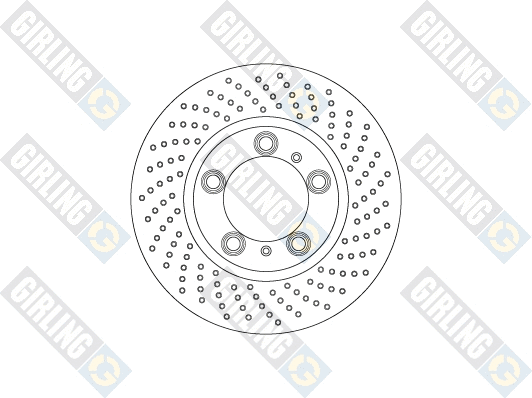 6067795 GIRLING Тормозной диск (фото 1)