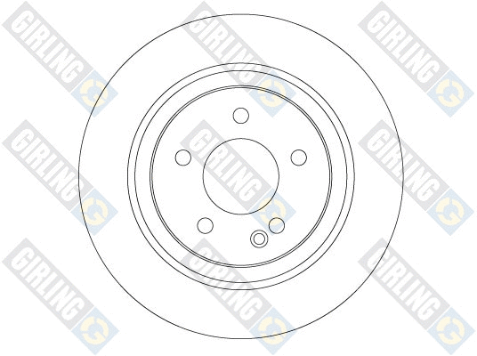 6067885 GIRLING Тормозной диск (фото 1)