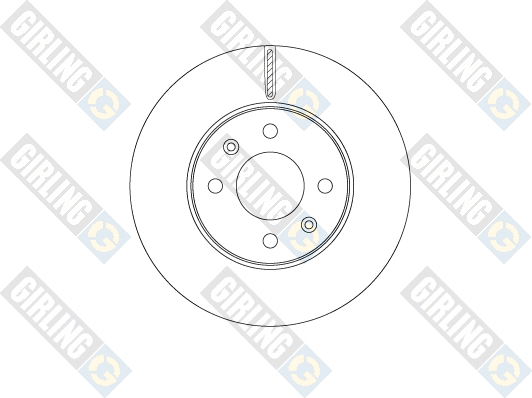 6067941 GIRLING Тормозной диск (фото 1)