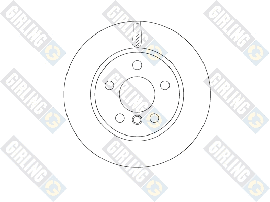 6067991 GIRLING Тормозной диск (фото 1)