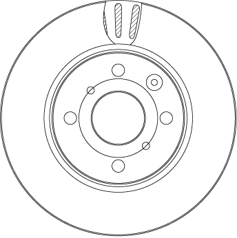 DF4469 TRW Тормозной диск (фото 2)