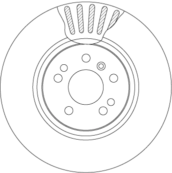 DF4471S TRW Тормозной диск (фото 2)