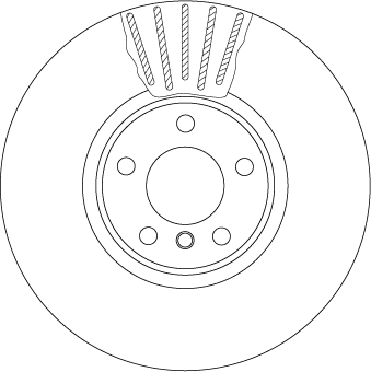 DF6001S TRW Тормозной диск (фото 2)