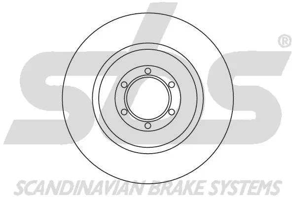 1815201007 SBS Тормозной диск (фото 1)