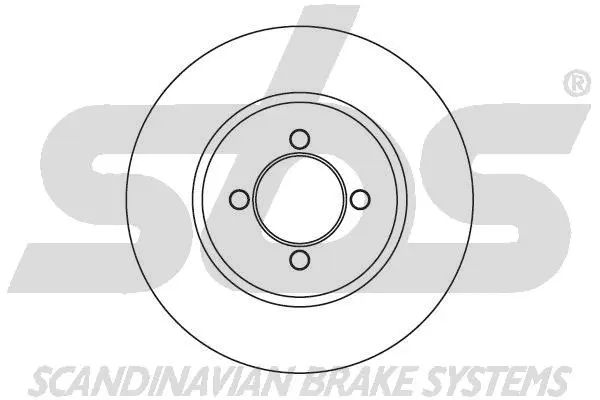1815201904 SBS Тормозной диск (фото 1)