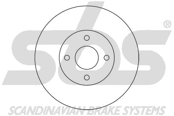 1815202578 SBS Тормозной диск (фото 1)