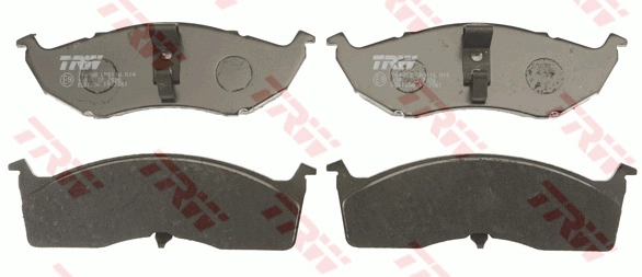 GDB1236DT TRW Комплект тормозных колодок, дисковый тормоз (фото 2)