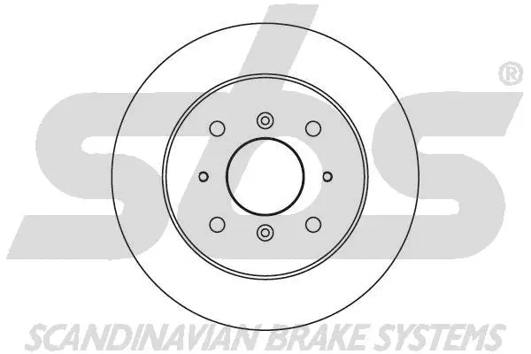 1815204011 SBS Тормозной диск (фото 1)