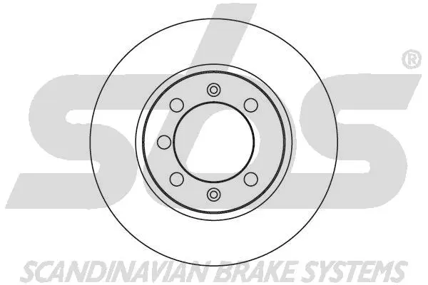 1815204102 SBS Тормозной диск (фото 1)