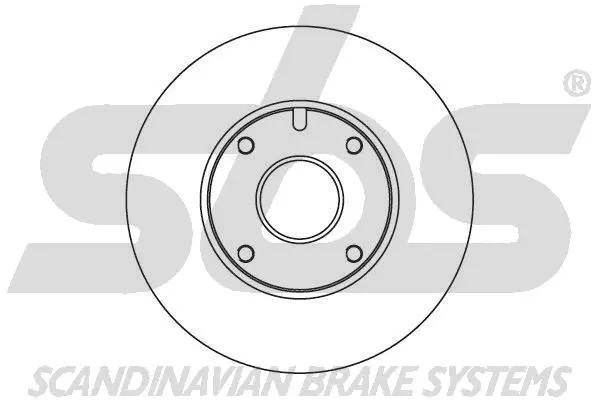 1815205101 SBS Тормозной диск (фото 1)
