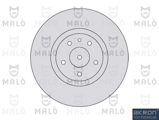 1110032 MALO Тормозной диск (фото 1)
