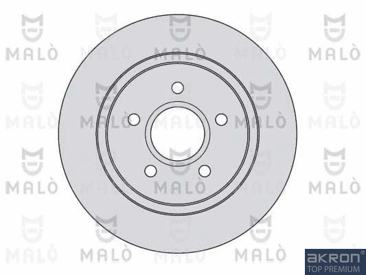 1110036 MALO Тормозной диск (фото 1)