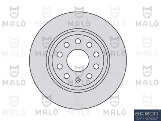 1110060 MALO Тормозной диск (фото 1)