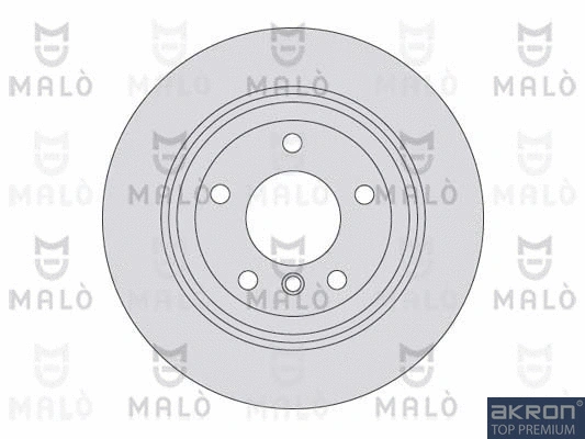 1110100 MALO Тормозной диск (фото 1)