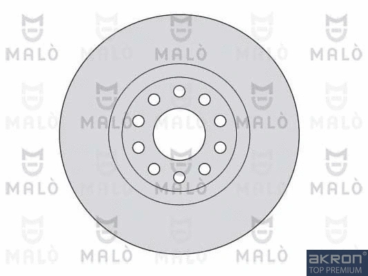 1110101 MALO Тормозной диск (фото 1)