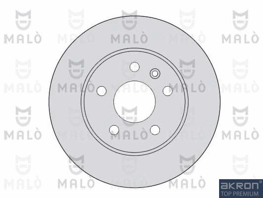1110173 MALO Тормозной диск (фото 1)