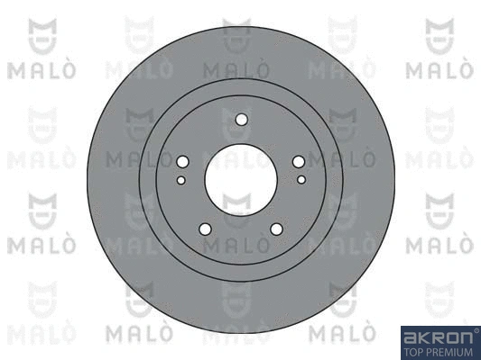 1110312 MALO Тормозной диск (фото 1)