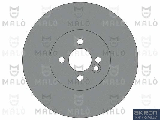 1110389 MALO Тормозной диск (фото 1)