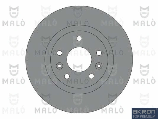 1110423 MALO Тормозной диск (фото 1)