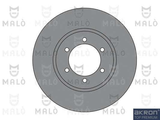 1110429 MALO Тормозной диск (фото 1)