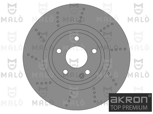 1110641 AKRON-MALÒ Тормозной диск (фото 1)