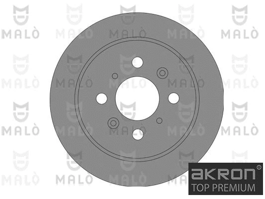 1110760 AKRON-MALÒ Тормозной диск (фото 1)